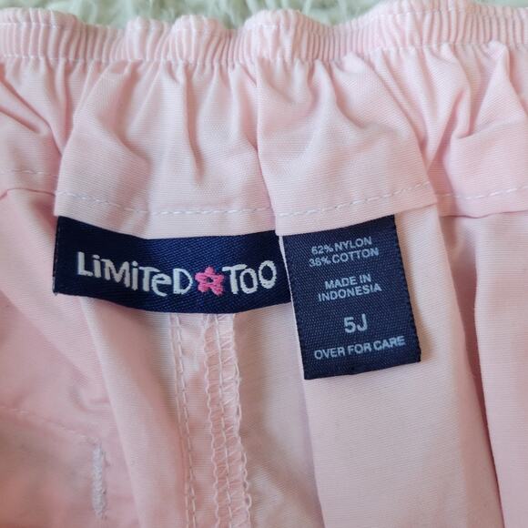Limited Too Y2K Cargo Pants Low Rise Convertible Pants Pink Size Juniors 5 - Picture 8 of 8